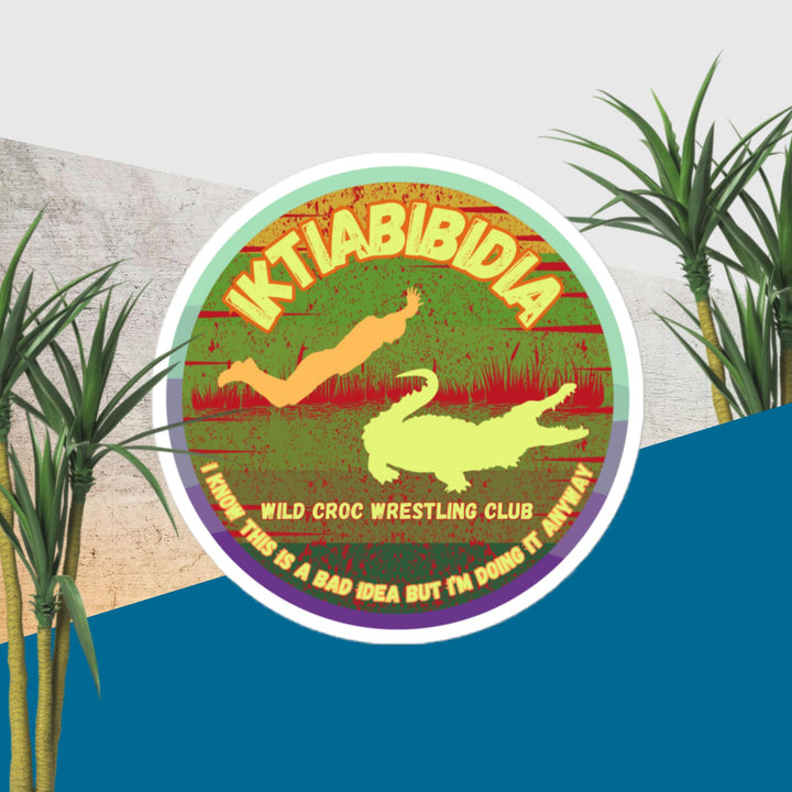 IKTIABIBIDIA, Wild Croc Wrestling Club, Bubble-free stickers