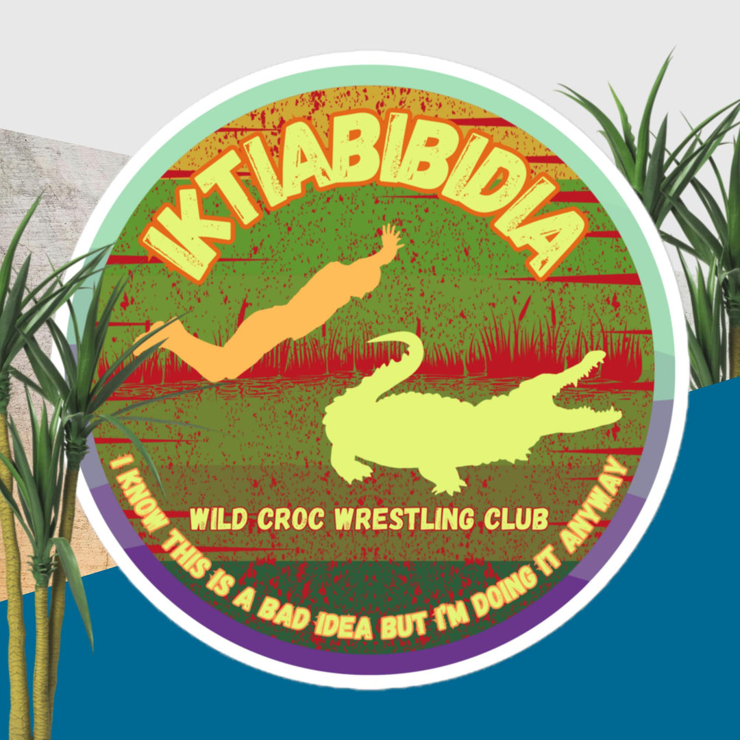 IKTIABIBIDIA, Wild Croc Wrestling Club, Bubble-free stickers
