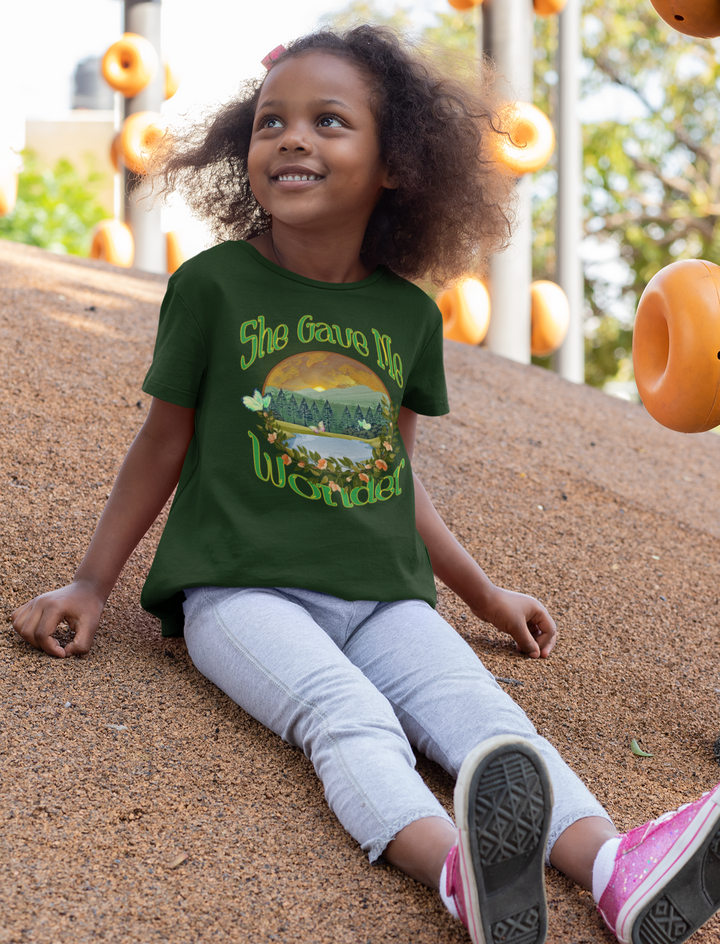 SHE Gave Me Wonder, Mother Nature, Youth Short Sleeve T-Shirt