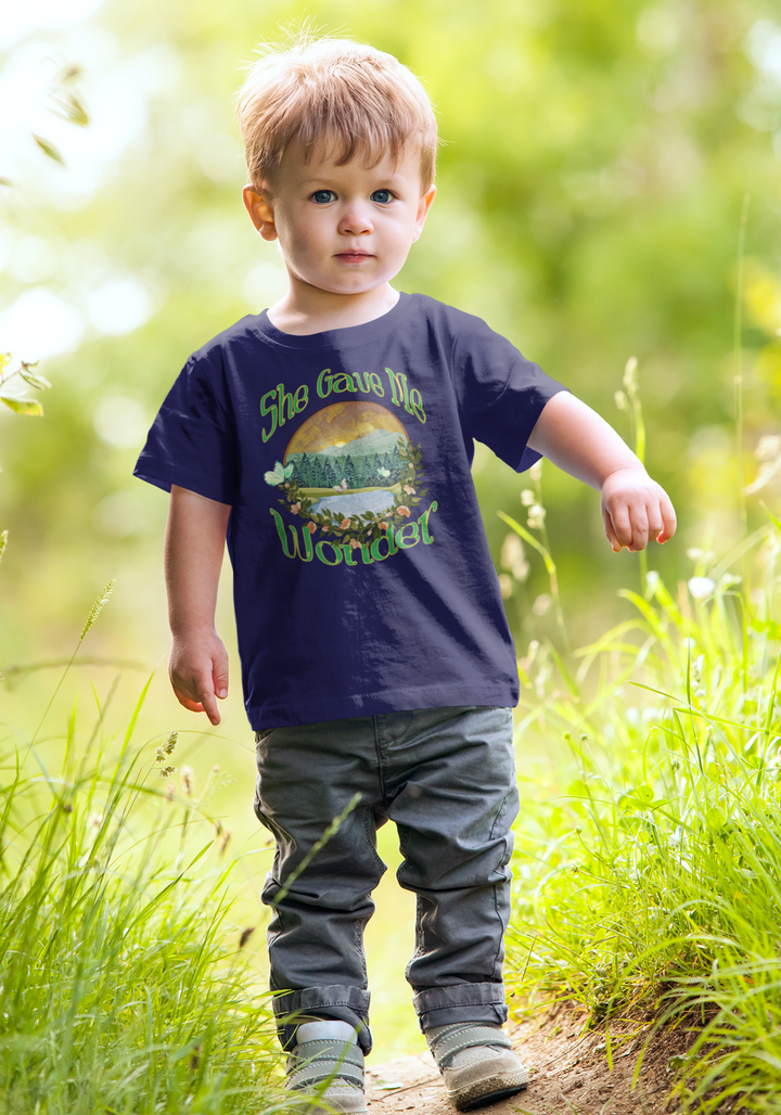 SHE Gave Me Wonder, Mother Nature, Youth Short Sleeve T-Shirt