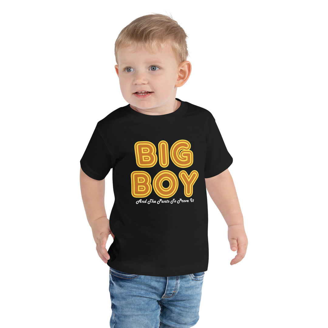 Big Boy, Toddler Short Sleeve Tee