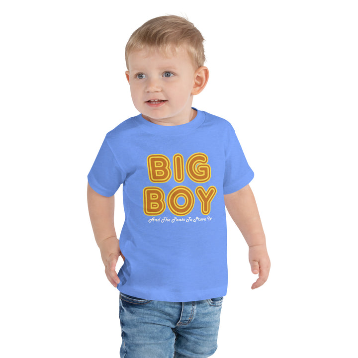 Big Boy, Toddler Short Sleeve Tee