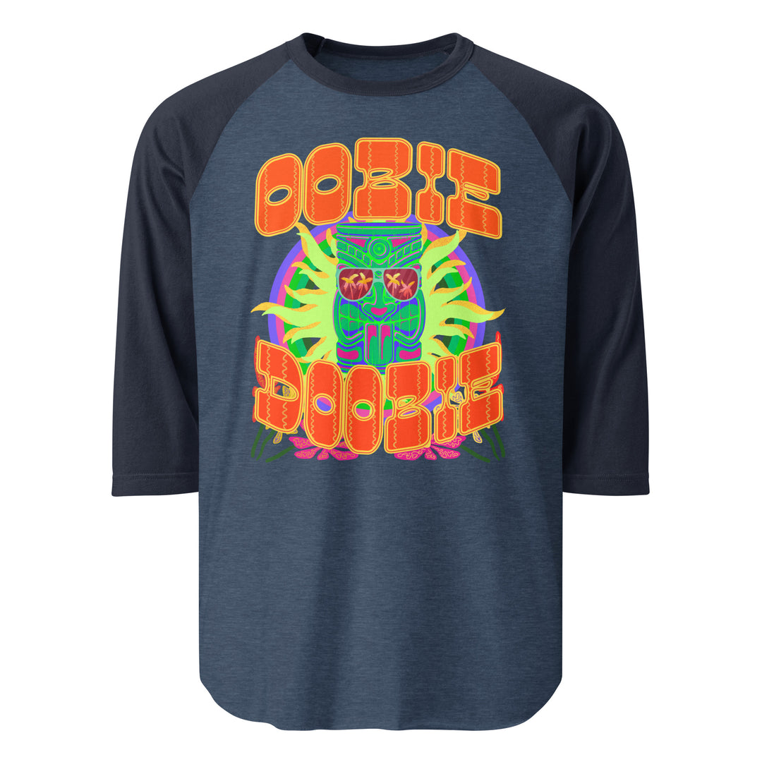 OOBIE DOOBIE, Psychedelic Luau, 3/4 sleeve raglan shirt