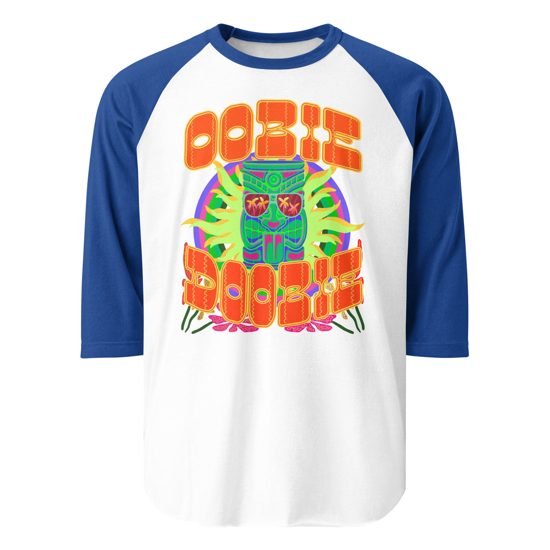 OOBIE DOOBIE, Psychedelic Luau, 3/4 sleeve raglan shirt