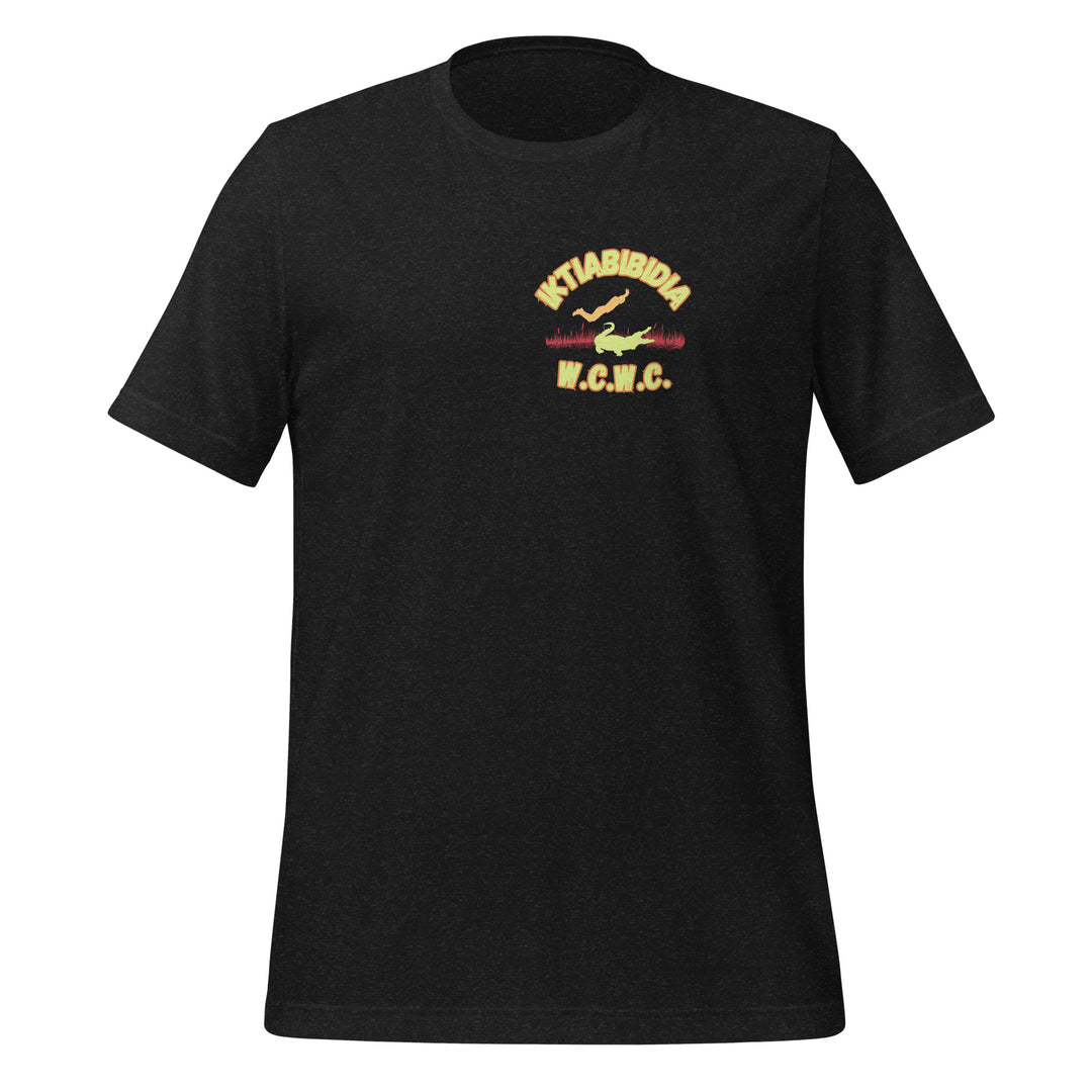 IKTIABIBIDIA, Croc Wrestling, Unisex t-shirt