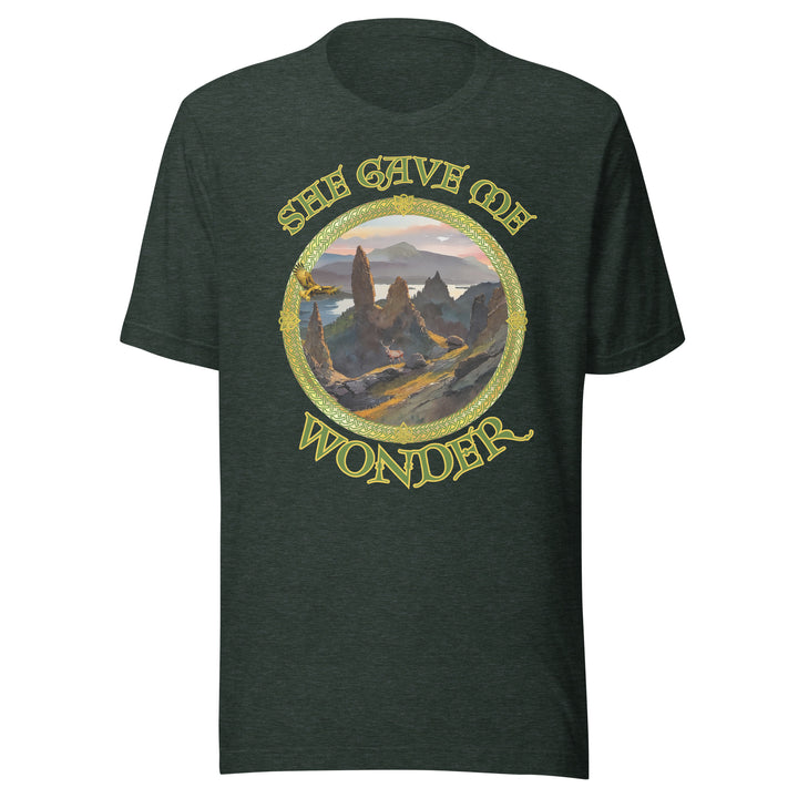 SHE Gave Me Wonder, Highlands, Unisex t-shirt