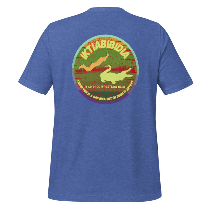 IKTIABIBIDIA, Croc Wrestling, Unisex t-shirt