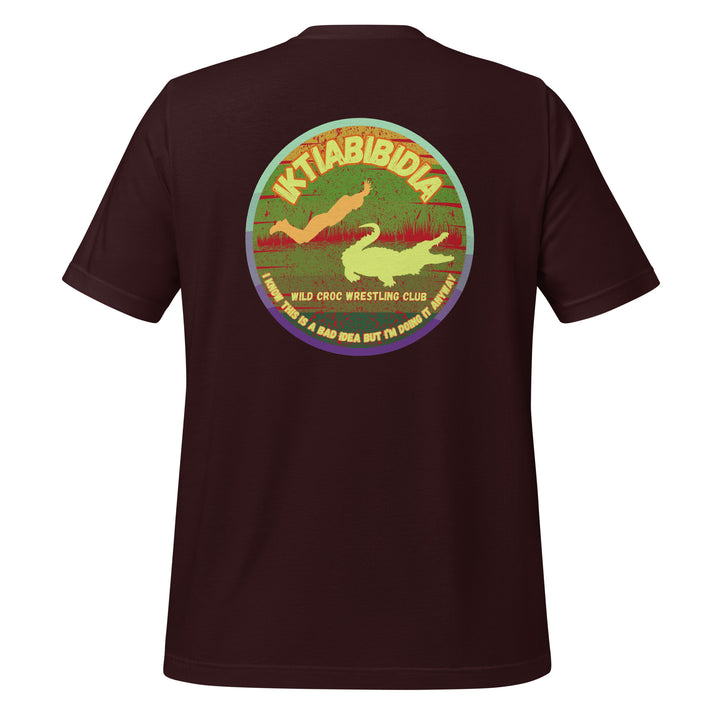 IKTIABIBIDIA, Croc Wrestling, Unisex t-shirt