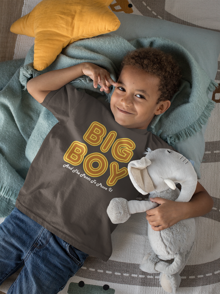 Big Boy, Toddler Short Sleeve Tee